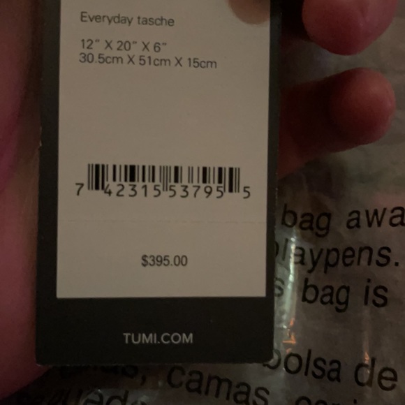 Tumi Bags Tumi Everyday Tote Collage Floral Black Poshmark